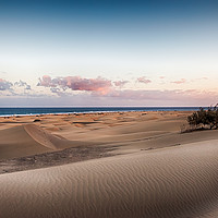 Buy canvas prints of Playa del Ingles Dunes by Juha Remes