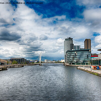Buy canvas prints of Salford Quays by Juha Remes