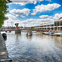 Buy canvas prints of Bristol Canals by Juha Remes