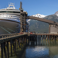 Buy canvas prints of The port of Skagway, Alaska by Plamen Stefanov