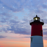 Buy canvas prints of Nauset Lighthouse Sunset by Marianne Campolongo