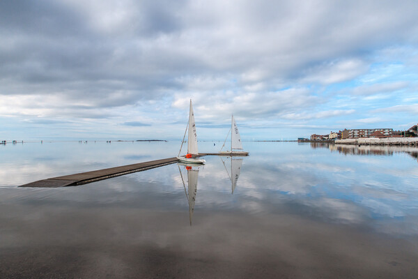 Tranquil Waters of West Kirby Picture Board by Wendy Williams CPAGB