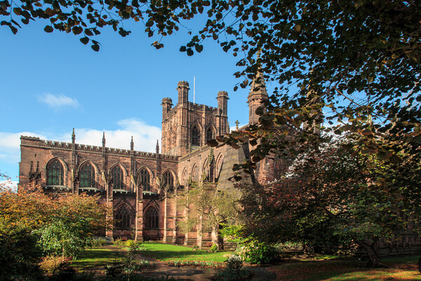 Chester Cathedral Picture Board by Wendy Williams CPAGB