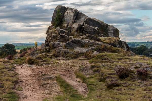Ashover Rock Picture Board by Wendy Williams CPAGB