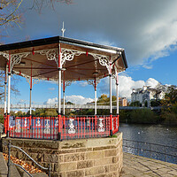 Buy canvas prints of The Bandstand, Chester by Wendy Williams CPAGB