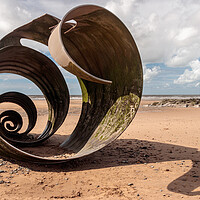 Buy canvas prints of Mary's Shell, Cleveleys by Wendy Williams CPAGB