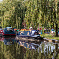 Buy canvas prints of Cheshire's Tranquil River Voyage by Wendy Williams CPAGB