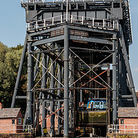 Buy canvas prints of Anderton Boat Lift by Wendy Williams CPAGB
