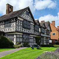 Buy canvas prints of Churche's Mansion ,Nantwich by Wendy Williams CPAGB