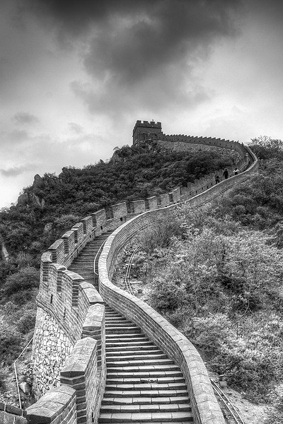 Great Wall of China Picture Board by Wendy Williams CPAGB