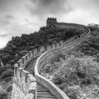 Buy canvas prints of Great Wall of China by Wendy Williams CPAGB