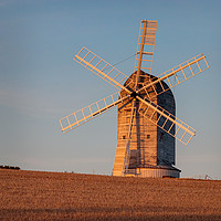 Buy canvas prints of Windmill in Evening Light by Wendy Williams CPAGB