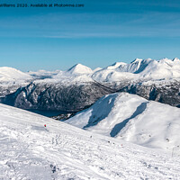 Buy canvas prints of Stranda Skiing,  Norway  by Wendy Williams CPAGB