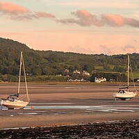 Buy canvas prints of Waiting for the tide at Red Wharf Bay by Wendy Williams CPAGB