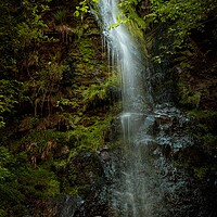 Buy canvas prints of Mallyan Spout Waterfall by Wendy Williams CPAGB