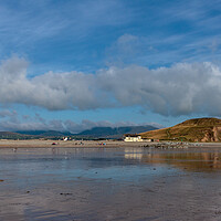 Buy canvas prints of Dinas Dinlle by Wendy Williams CPAGB