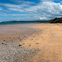 Buy canvas prints of Quiet Benllech Beach by Wendy Williams CPAGB