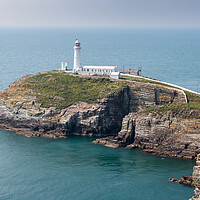 Buy canvas prints of South Stack Lighthouse by Wendy Williams CPAGB