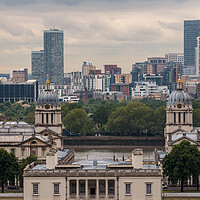 Buy canvas prints of London Skyline from Greenwich by Wendy Williams CPAGB