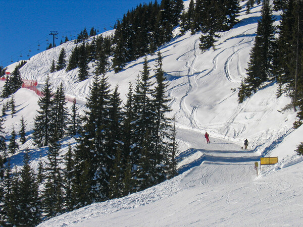 Blue Sky Day In Zell am See Picture Board by Wendy Williams CPAGB