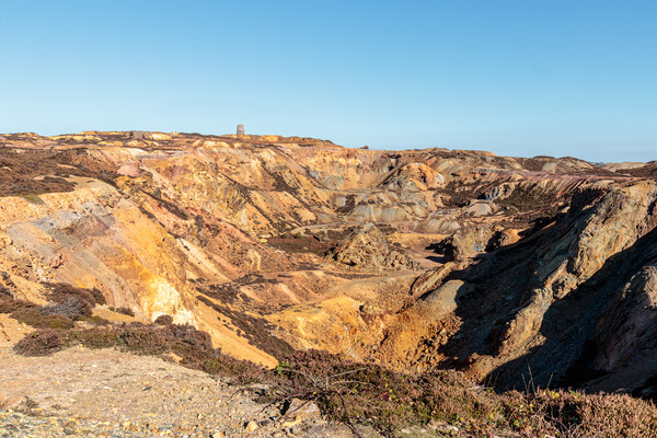 Colourful Copper Mine Picture Board by Wendy Williams CPAGB