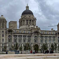 Buy canvas prints of Majestic Liverpool Waterfront by Wendy Williams CPAGB