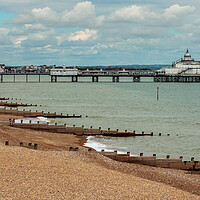 Buy canvas prints of Majestic Eastbourne Pier by Wendy Williams CPAGB