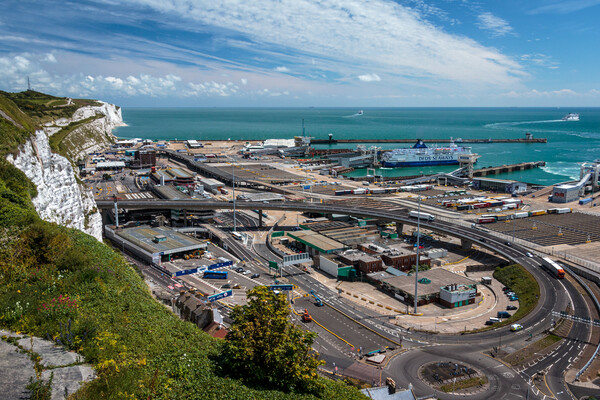 Majestic Dover Port Picture Board by Wendy Williams CPAGB