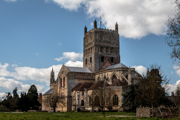 Tewkesbury Abbey Picture Board by Wendy Williams CPAGB