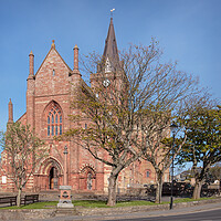 Buy canvas prints of St Magnus Cathedral, Kirkwall by Wendy Williams CPAGB