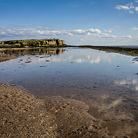 Buy canvas prints of Hilbre Island Reflections by Wendy Williams CPAGB