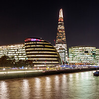 Buy canvas prints of Majestic London Nightscape by Wendy Williams CPAGB