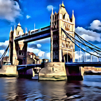 Buy canvas prints of Tower Bridge by Paul Stevens
