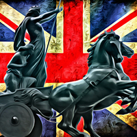 Buy canvas prints of Rule Britannia by Paul Stevens