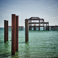 Buy canvas prints of Brighton West Pier by Paul Stevens