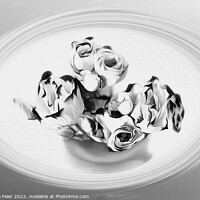 Buy canvas prints of Silver bouquet by Marinela Feier