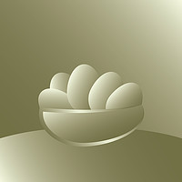 Buy canvas prints of Golden Easter eggs by Marinela Feier