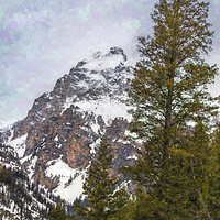 Buy canvas prints of Hiking to Taggart Lake by Belinda Greb