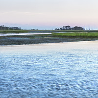 Buy canvas prints of Early Evening at Chincoteague Bay by Belinda Greb