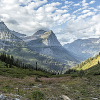 Buy canvas prints of Catching a View from Going to the Sun Road by Belinda Greb