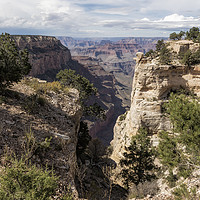 Buy canvas prints of A Vertical View - Grand Canyon by Belinda Greb