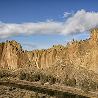 Buy canvas prints of Smith Rock and Crooked River by Belinda Greb