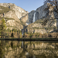 Buy canvas prints of Yosemite Falls on View by Belinda Greb