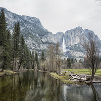 Buy canvas prints of Yosemite Falls by Belinda Greb