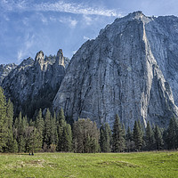 Buy canvas prints of Cathedral Rock Yosemite by Belinda Greb