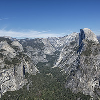 Buy canvas prints of Half Dome from Glacier Point by Belinda Greb
