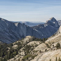 Buy canvas prints of The Other Side of Half Dome by Belinda Greb