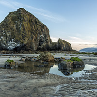 Buy canvas prints of Morning at Cannon Beach by Belinda Greb