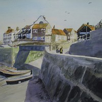 Buy canvas prints of Sheringham Seafront Circa 1975 by Martin Howard