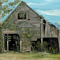 Buy canvas prints of Tennessee Barn by Jan Dappen